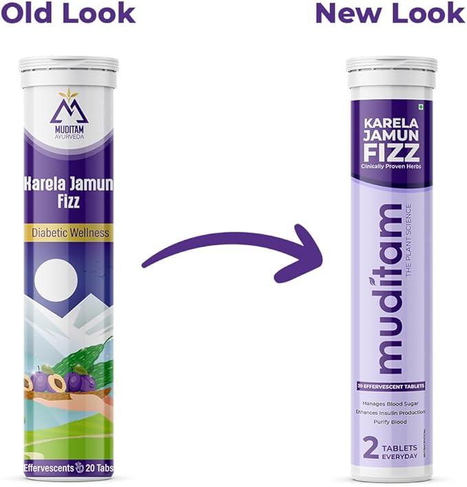 Karela Jamun Fizz Effervescent Tablets (2 Month Supply)