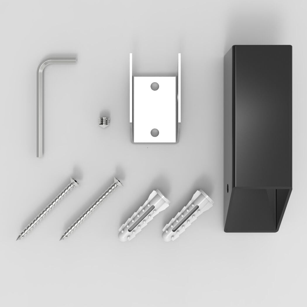 NINETREX Black Towel Hooks Matte Black Robe Hook, Modern Towel Hooks SUS 304 Stainless Steel Heavy Duty Wall Hooks Waterproof for Bathroom Bedroom Entryway Coat mudroom Garage, Wall Mounted 2 Pack