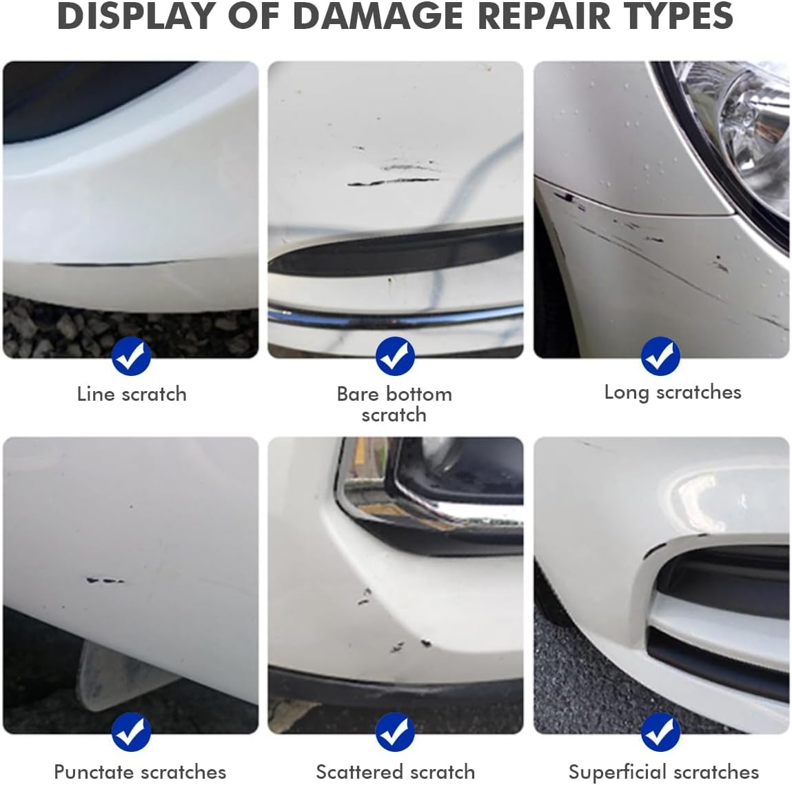 Intense Blue (YP5) Touch Up Paint Compatible with Hyundai, DIY Car Paint Scratch Repair, Automotive Paints, Quick & Easy Fix Scratch Repair for Tucson/Elantra/Venue/Ioniq