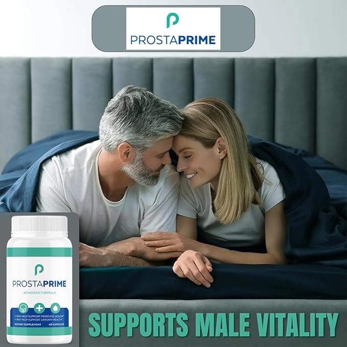 Official Prostate Health Capsules for Men β ProstaPrime Natural Bladder Support & Urinary Flow with Saw Palmetto, Nettle Root & Pygeum, 3 Pack