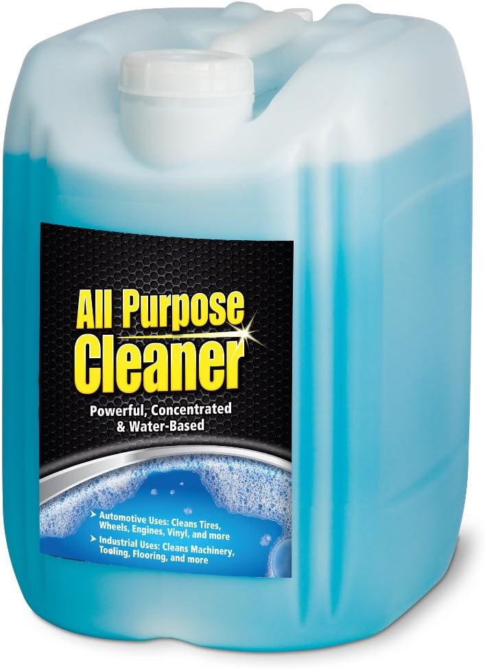 Stoner Car Care A538PL 5-Gallon Concentrated All Purpose Cleaner Powerful Water-Based Cleaner and Degreaser Industrial and Automotive Detailing for Tires, Wheels, Engines, Vinyl, Machinery, and More