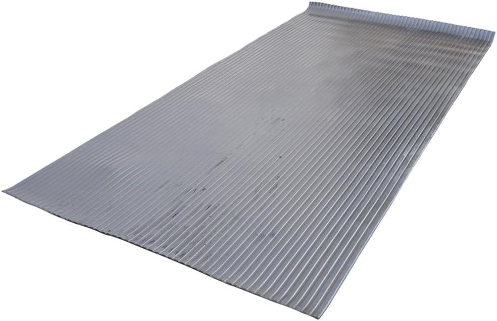 BDK Garage/Shop Auto Repair Home Improvement/Gym Weight Room/Floor Protector Thick Padded Durable Utility Rubber Floor Mat Liner (4 x 8 Ft)