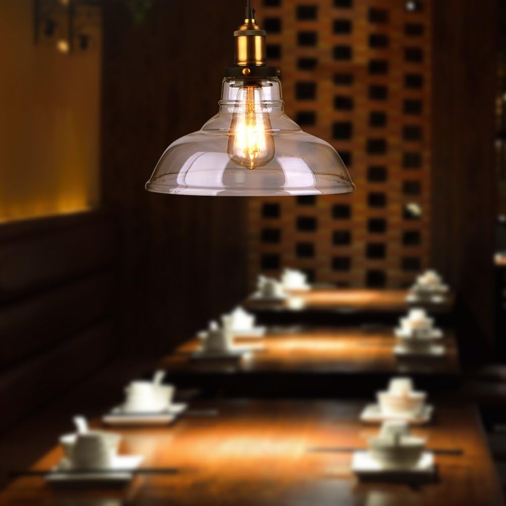 LED Edison Bulb,Antique 40W Vintage Bulb,E26 Non Dimmable Led Bulb 450 Lumens 2700K, Warm White, Pack of 3