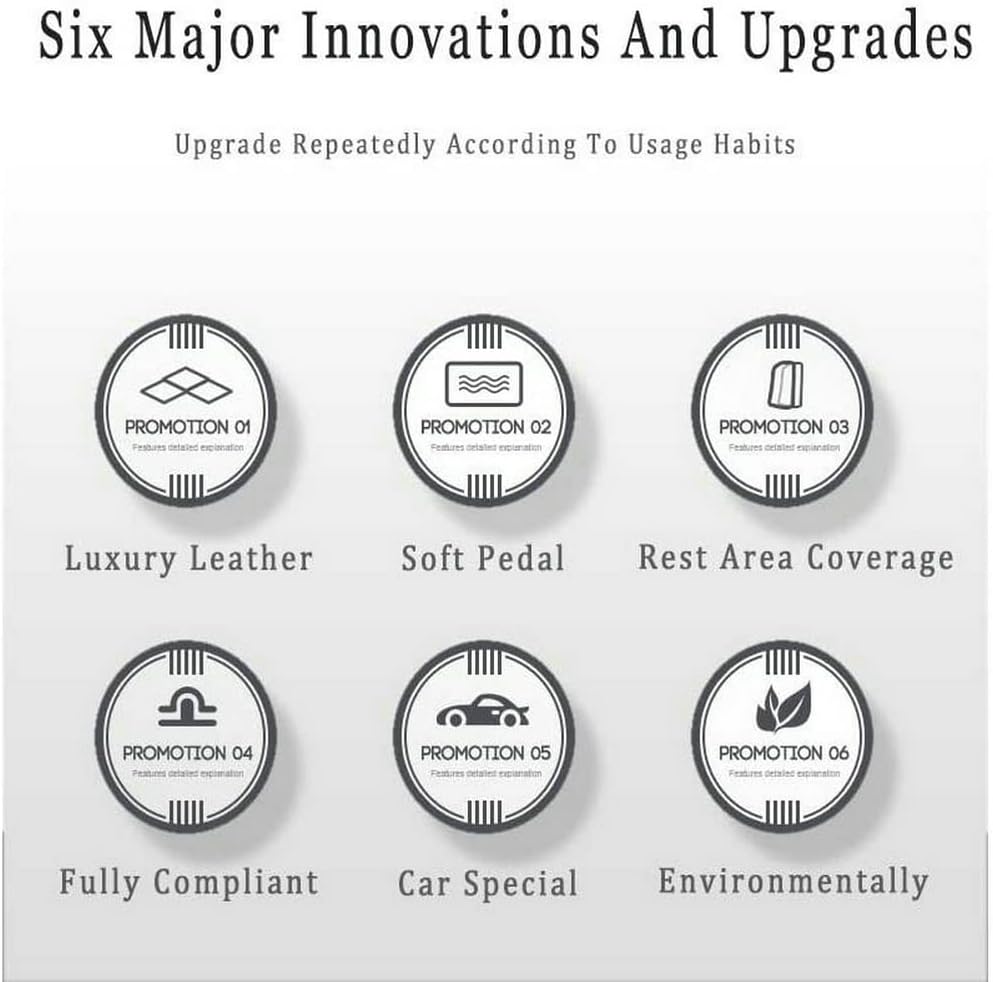 Custom Colors Car Floor Mats Black Pink for 99.9% Sedan SUV Sports, All-Weather Liners Car Floor mat,Luxury Leather Automotive Floor Mats (Black White,3D Floor Mats)