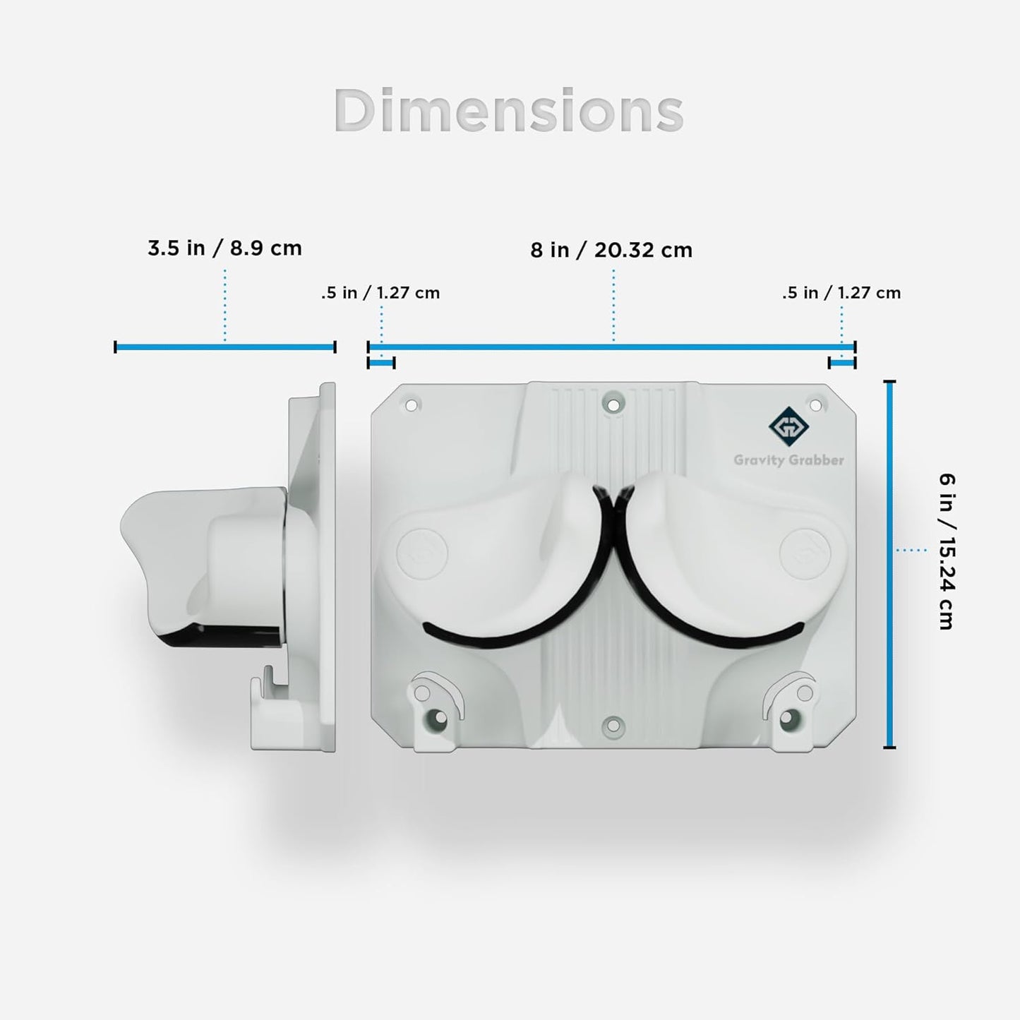 Ultimate Ski & Snowboard Wall Rack | Secure, Non-Slip Storage | Fits Any Ski/Board | Garage Organization | Ski Storage Rack | Snowboard Storage Rack | Winter Gear Organizer | 3 Pck