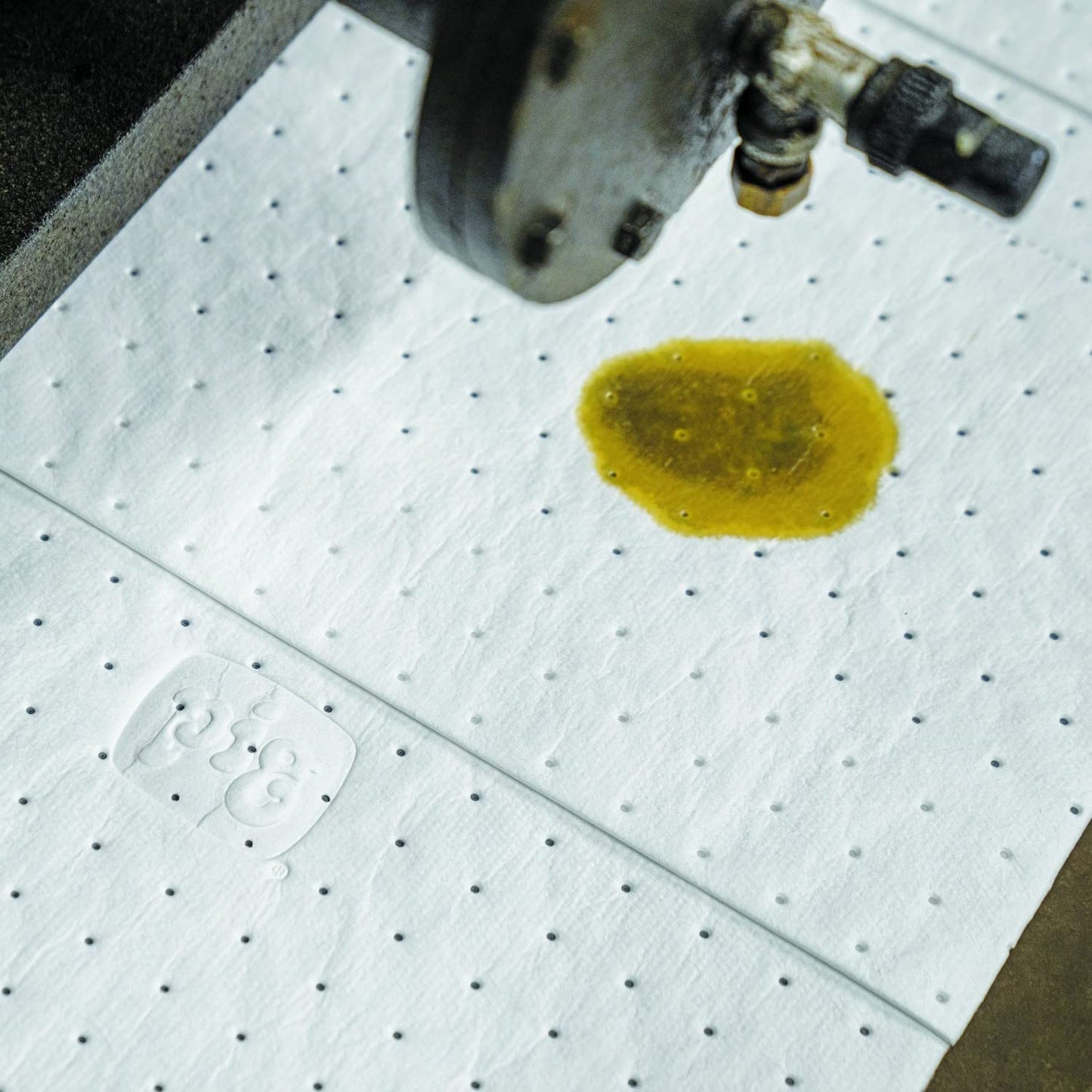 PIG Oil Mat - Oil-Only Absorbent Mat Roll - 1 Roll - 15" x 150' Roll - Absorbs up to 16.5 gallons per Roll - MAT446