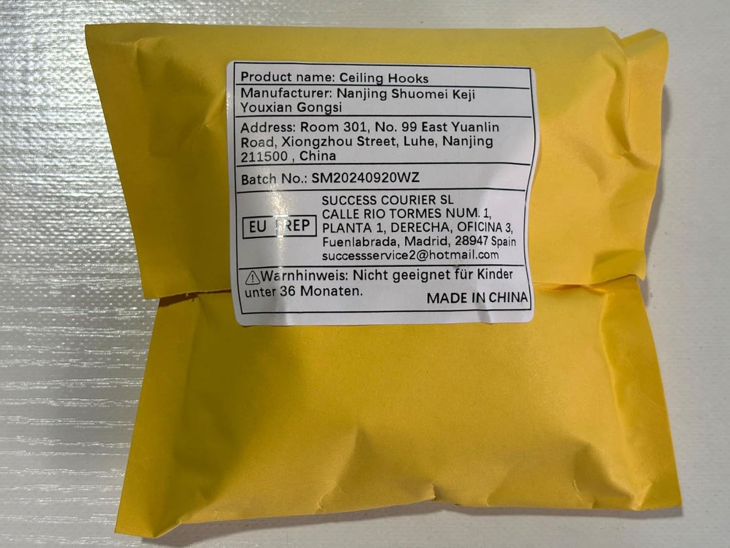 Stainless Steel Ceiling Hooks & Wall Hangers - Heavy Duty M8 Screw Mount, Rust-Proof Anchor Straps for Garage, Outdoor, Storage (4-Pack)