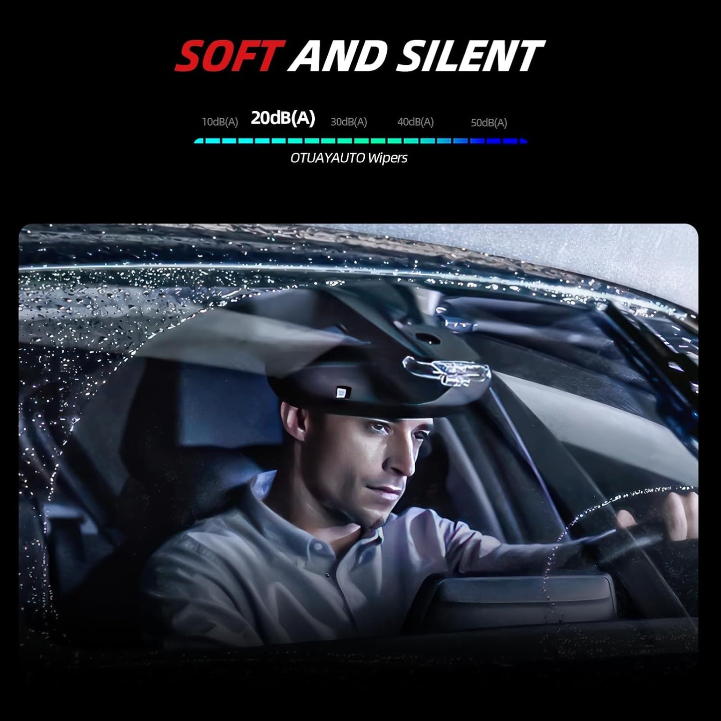 OTUAYAUTO Premium Windshield Wiper Blades - Replacement for Jeep Compass 2018-2022 - Precision Fit, All-Weather Performance, Front and Rear Wiper Blades, U Hook - 24"+18"+10" (Pack of 3)