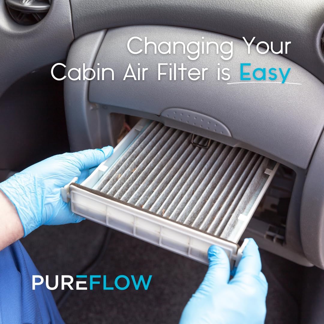 PG Cabin Air Filter PC6176X | Fits 2011-2023 Dodge Charger, 2011-2023 Chrysler 300, 2011-2023 Dodge Challenger