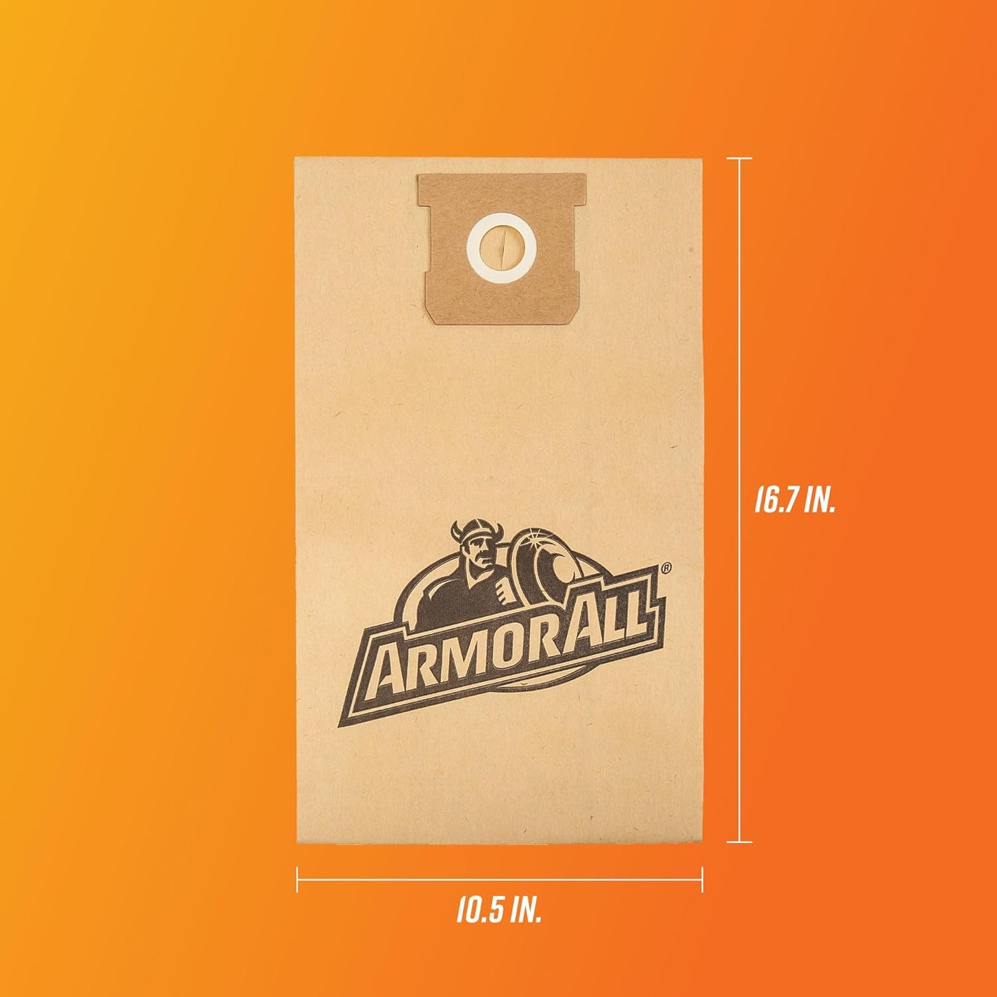 Armor All, AADBS 2.5-Gallon Wet/Dry Vacuum Dust Bags, 3-Pack