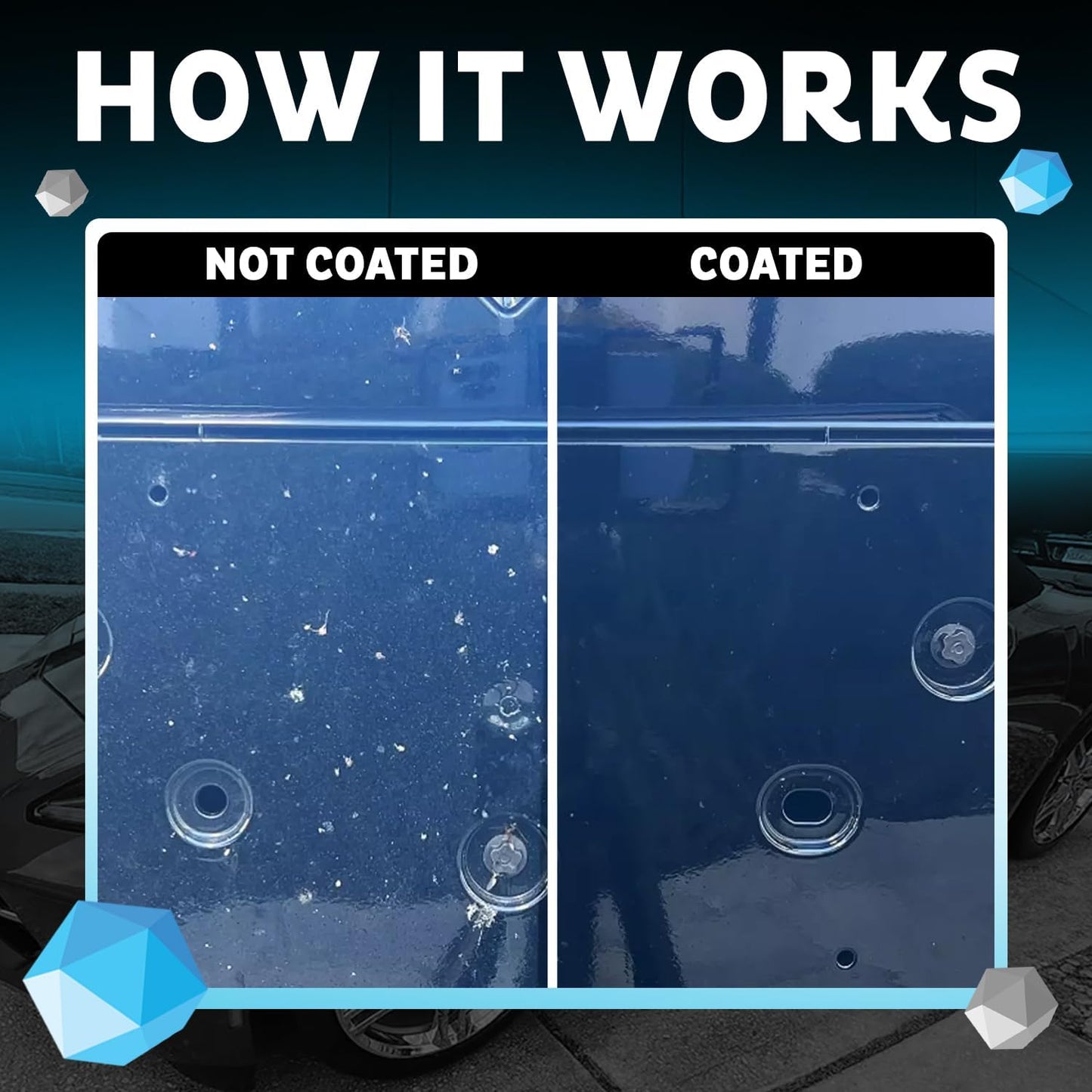 MAXLONE™ 20oz Car Spray with Triphene®, Quick Spray & Wipe All Purpose Waterless Detailer, Better Than Any Car Detailing Kit - Clean, Shine, Protect Paint, Glass, Wheels, and Trim Without Pre-Washing