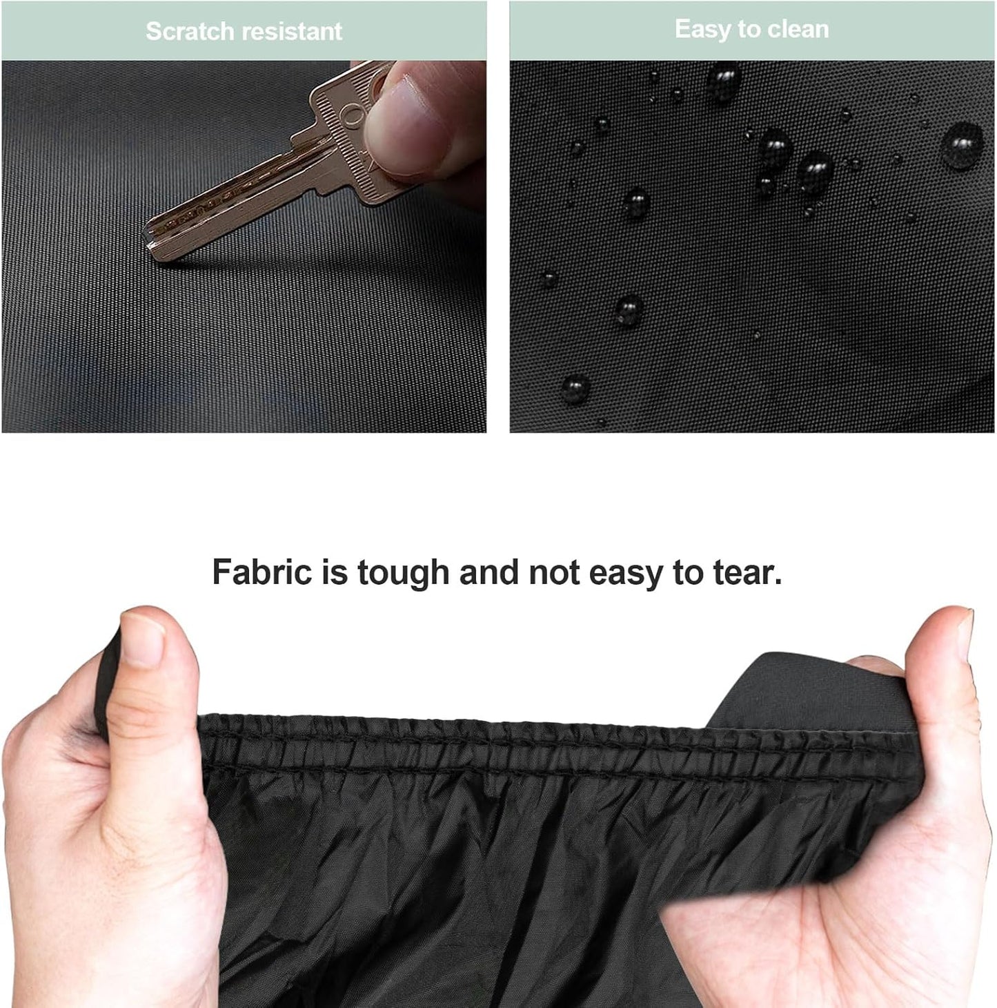 Toyota RAV4 Car Cover Waterproof All Weather for Automobiles, 2013-2023 Toyota RAV4, with Windproof Strap and Driver Door Zipper,Weather Waterproof Sun Rain UV Dust Snow Protection