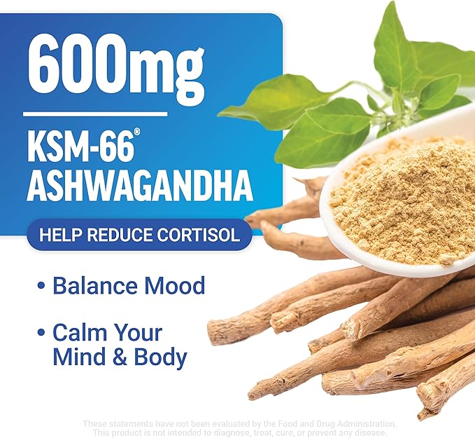 FORCE FACTOR Amazing Ashwa Complete Calm Support with KSM-66 Ashwagandha, Like Ashwangandha Gummies to Promote Calm & Relaxation with Magnesium & L-Theanine, Blueberry Pomegranate, 60 Soft Chews