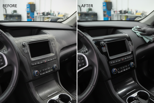 Dashboard and Trim Restoration: Reverse Fading and Restore Deep Black Finish