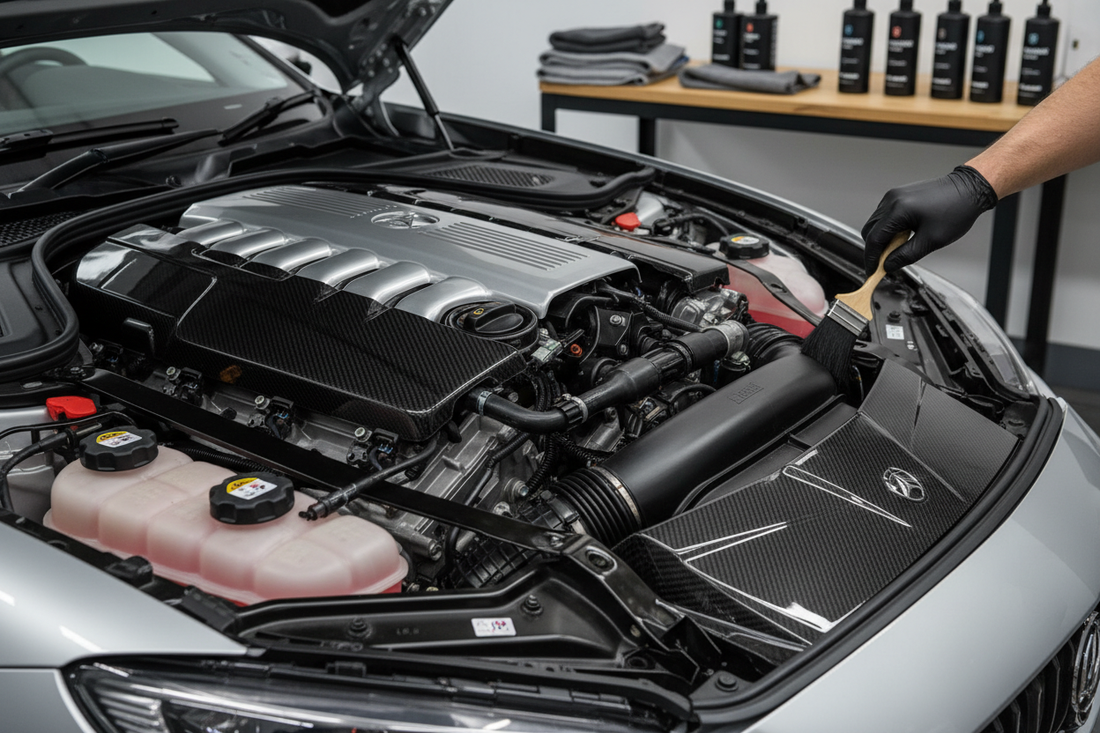 Engine Bay Cleaning and Detailing: Professional Results at Home