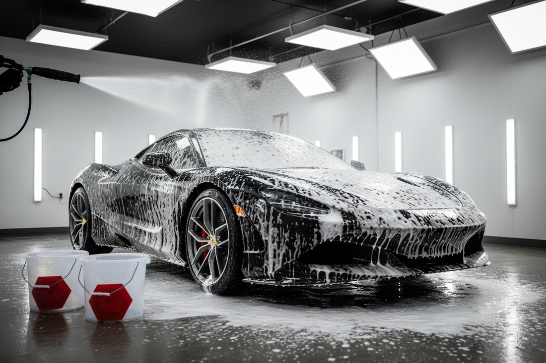 Foam Cannon and Two-Bucket Wash Method: The Ultimate Safe Wash Technique