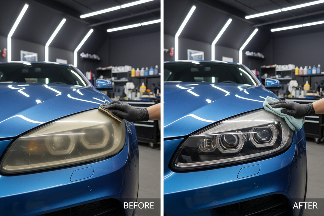 Headlight Restoration: How to Fix Foggy, Yellowed Headlights in 2026