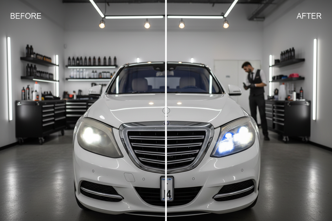 Professional Headlight Restoration: Bring Back Crystal Clear Visibility