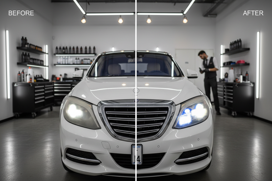 Professional Headlight Restoration: Bring Back Crystal Clear Visibility
