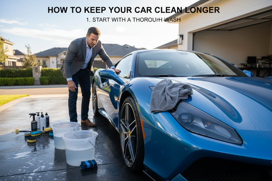 How to Keep Your Car Clean Longer