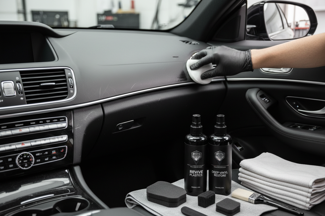 Plastic and Vinyl Trim Restoration: Reverse Years of Fading and Wear