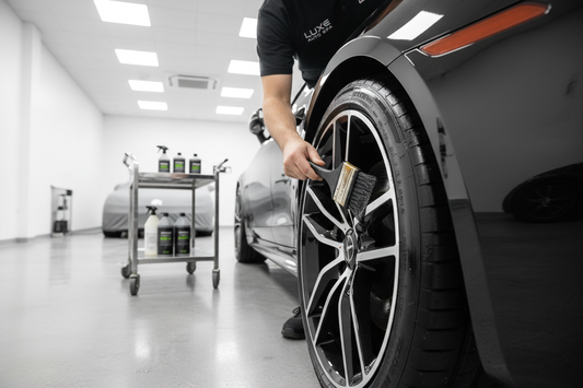 Tire Dressing and Sidewall Care: Professional Techniques for Perfect Finish