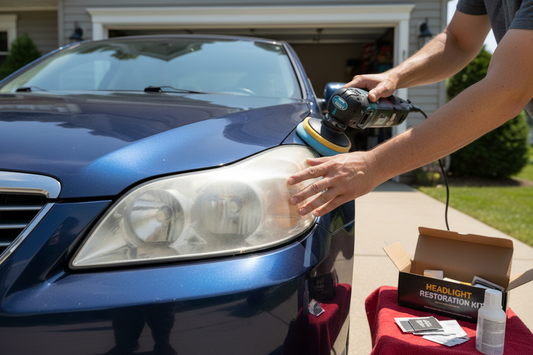 Weekend DIY: Polishing Headlights at Home