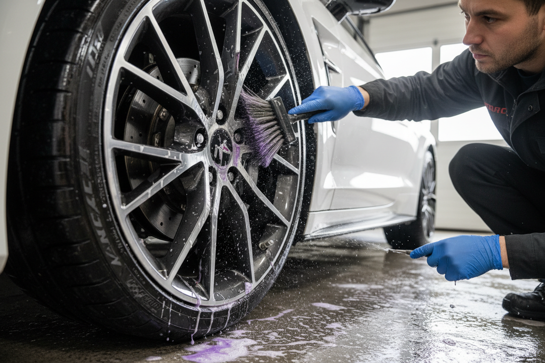 Wheel Cleaning and Brake Dust Removal: Maintain Shine and Prevent Corrosion