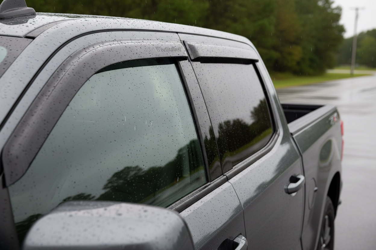 Window visors and deflectors