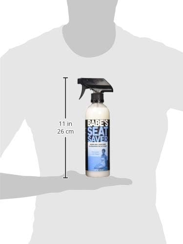 Babe’s Seat Saver – Marine Vinyl Protectant & Conditioner – UV Protection for Boat Seats – Non-Silicone Formula Keeps Upholstery Soft & Smooth - 16 oz/Spray