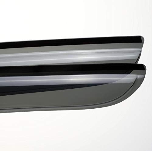 94093 Sunproof Waterproof Side Window Wind Deflector, 4pcs Protective Replacements Rain Guards Set, Window Visor fit for 2009-2010 Pontiac Vibe, 2009-2013 Matrix