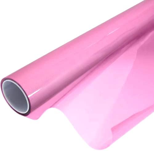 VViViD Air-Tint Extra-Wide Headlight Taillight Vinyl Tint Wrap 16 Inch x 48 Inch Roll Including 3M Blue Squeegee & 2X Black Felt Edge Decals (Purple)