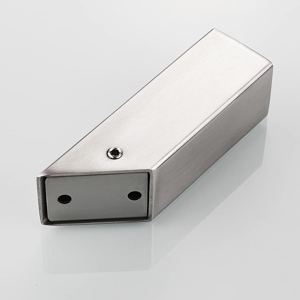 NINETREX Towel Hooks Brushed Nickel Stainless Steel Heavy Duty Modern Wall Hooks Silver Robe Hook for Bathroom Livingroom Hotel Style Wall Mounted 6 Pack