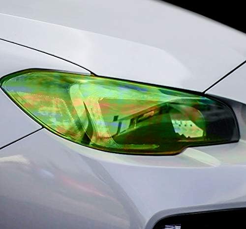 VViViD Extra-Wide Headlight Taillight Vinyl Tint Wrap 16 Inch x 48 Inch Roll (Chameleon Dark Smoke)