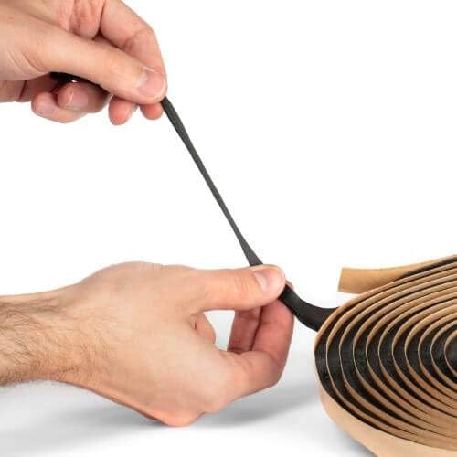 Second Skin Butyl Sealant Tape – Butyl Rubber Sealant, Multi-Purpose Butyl Rope, and Putty Tape for Automotive (Car, RV, Marine) – 1/4” x 1/2" x 20’ – Made in The USA (3)