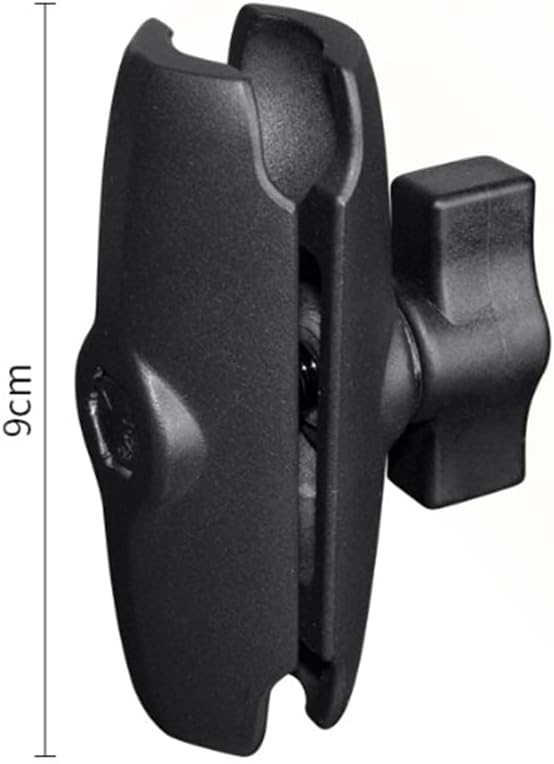 Strg Phone Holder with Composite Double Socket Arm(Medium) Compatible with RAM B Size 1" Ball Components, All Phones Motorcycle Bike Handlebar Phone Mount