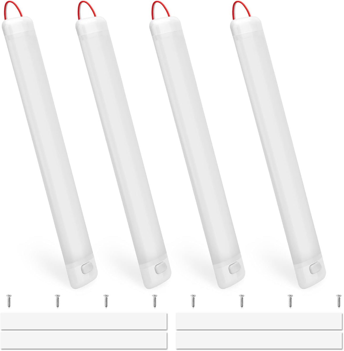 Linkstyle 12V Interior LED Light Bar, Super Bright 96LEDs Strip Lights with Switch, Enclosed Trailer Lamps for Car Truck Camper Van RV