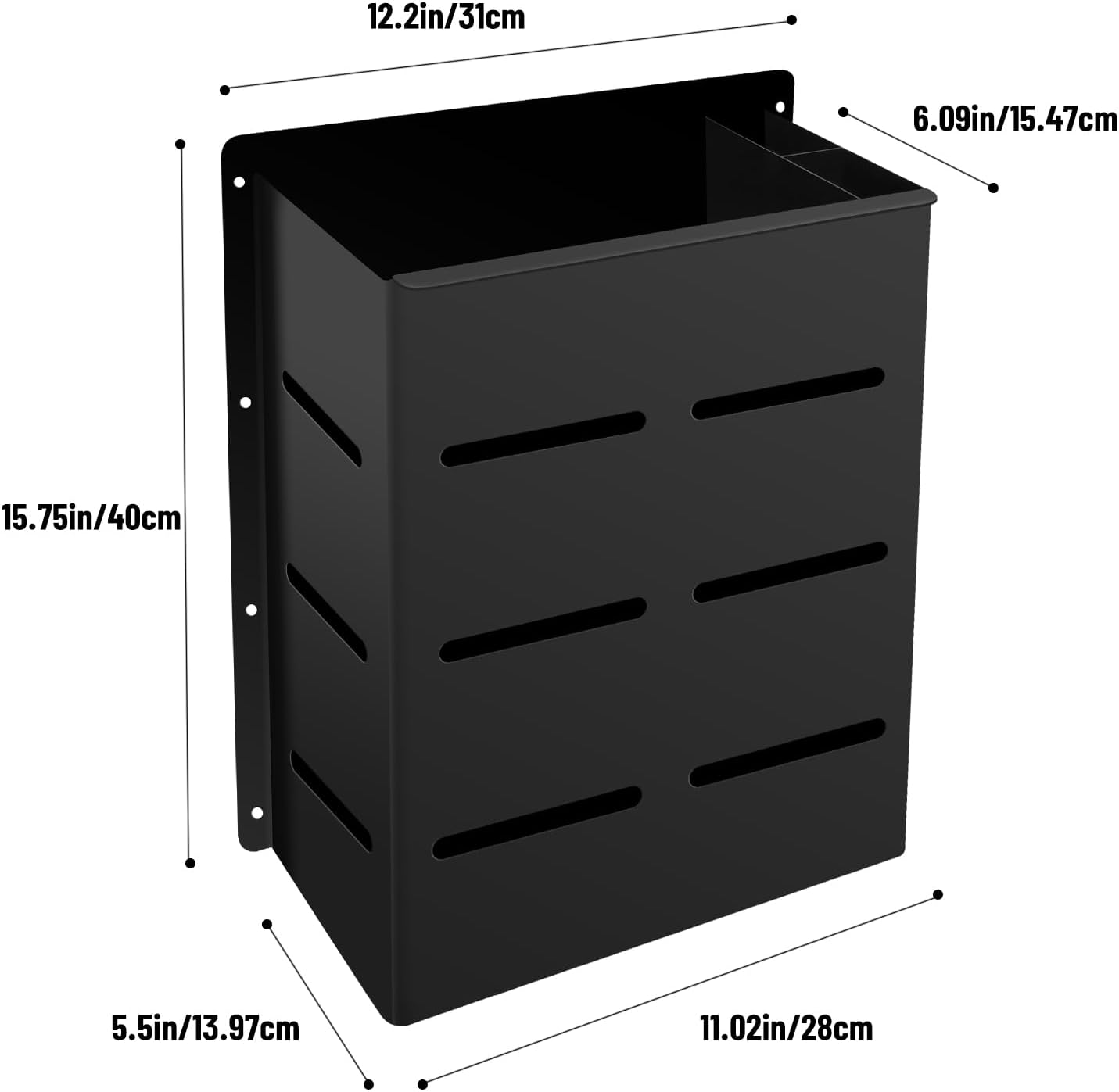 Wall Mount Floor Jack Stand Rack Pouch Stabilizer,Car Hydraulic Trolley Jack Stands Holder Enclosed Storage Brackets Tower Trailer Garage Shop Organizer Accessories Tool （No Screws Installed）