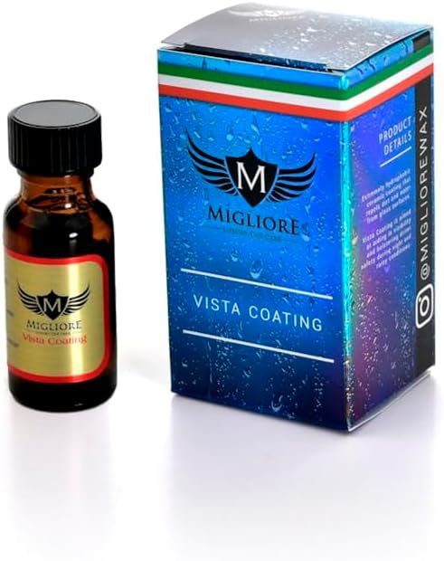 Migliore Vista Coating: Long Lasting Ceramic Windshield & Glass Coating!