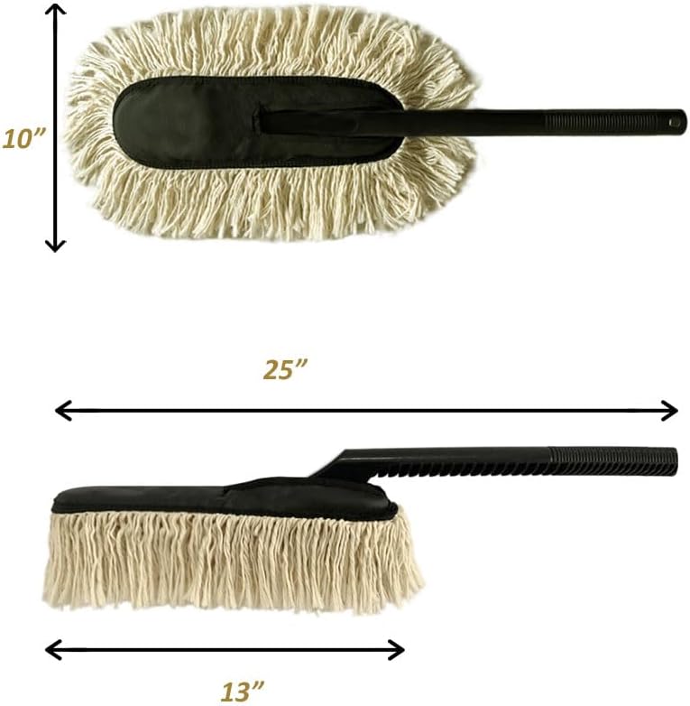 The Jopasu Car Duster – 100% Wax-Treated for Instant Dust Removal | No Scratches, No Hassle, Just a Clean Car