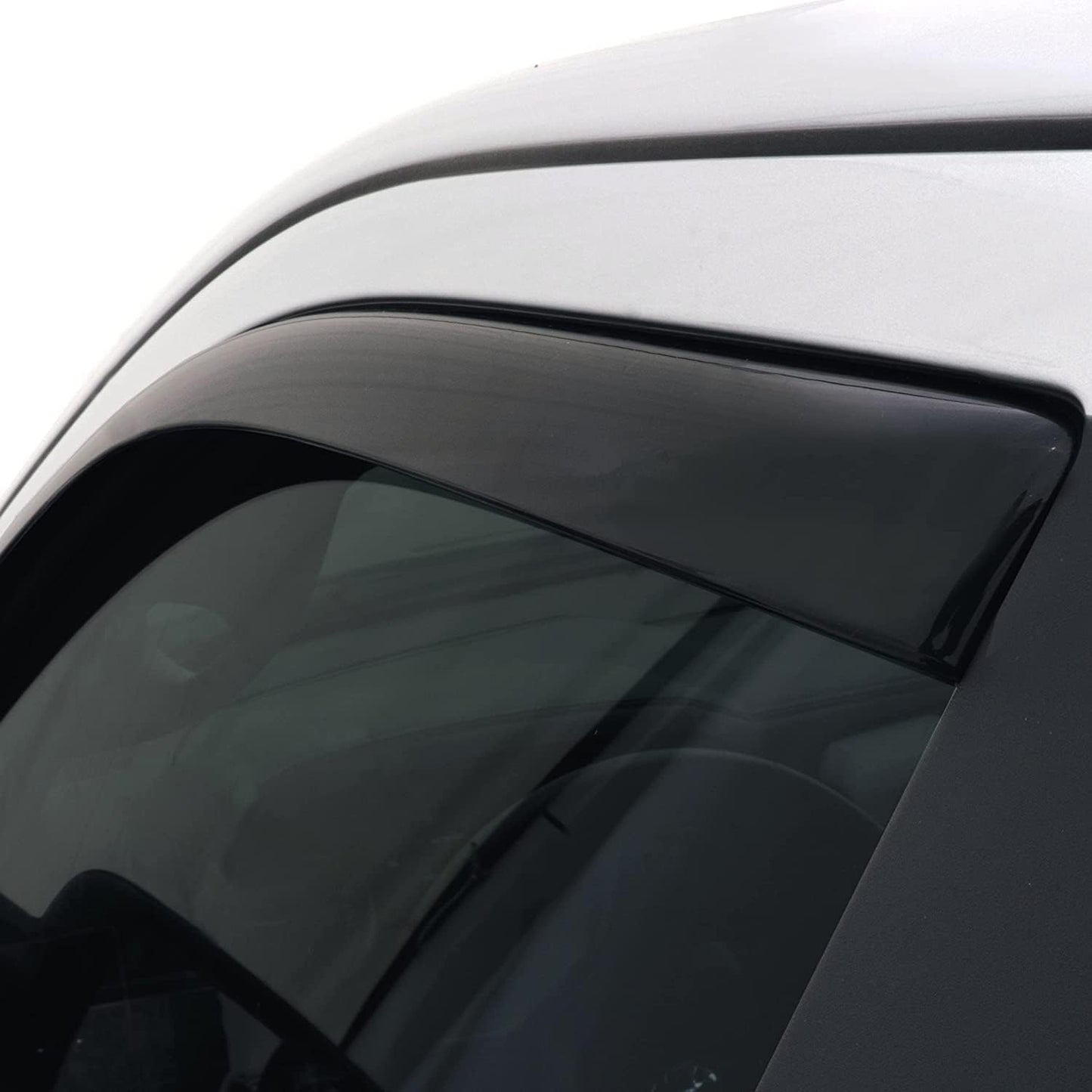 Side Window Visor Wind Deflector, 2pc in-Channel Nice Rain Guards Set fit for 1993-2011 Ford Ranger,1994-2010 Mazda B2300/B4000,1994-2008 Mazda B3000 with Standard/Extended Cab|92083