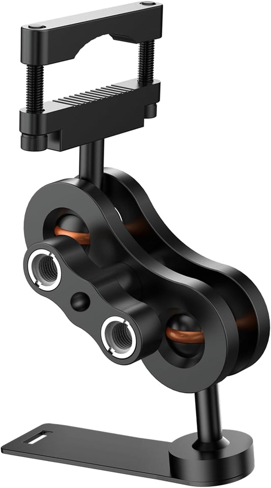 Radar Detector Mount Rearview Mirror Bracket,Aluminum Rearview Mirror Rod Mount Compatible for Uniden R7 R8 R8w (Only for R7 R8 R8w Radar Detector)