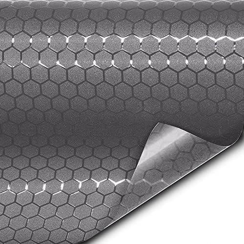 VViViD+ Honeycomb Matte Smoke Taillight Tint Bulk Vinyl Roll (10ft x 4.9ft)