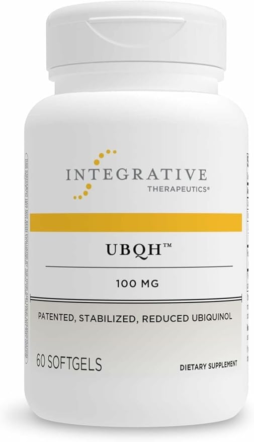 Integrative Therapeutics UBQH (100 mg) - Cellular Energy Support Supplement* - Dairy-Free - 60 Softgels (60 Servings)