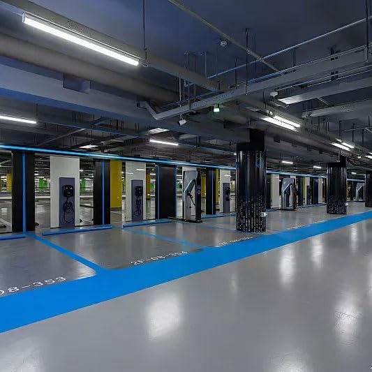 4PK 8FT LED Shop Light，Led Garage Ceiling Lights, LED Workbench Light，LED Wraparound Light Fixture,Suface Mount,Office Ceiling Light for Garage, Office, Kitchen