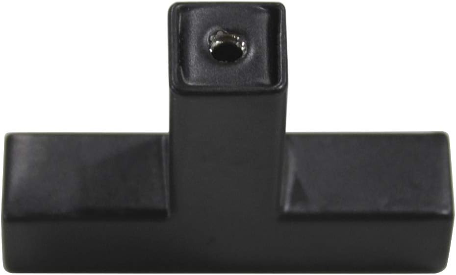 goldenwarm 35 Pack Black Cabinet Knobs Kitchen Cabinet Handles Stainless Steel Cabinet Hardware Black Knobs Handles Pulls for Bathroom Cabinets and Cupboard, 2in(50mm) Overall Length