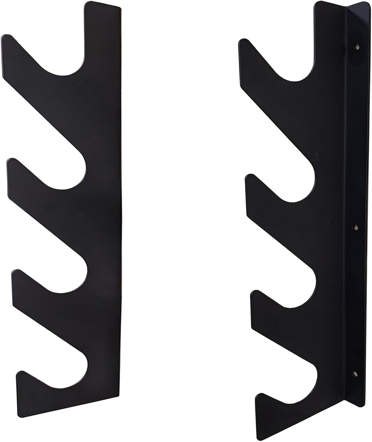 Wall Mount Garden Storage Tool Organizer, Heavy Duty Shed Tool Organizer for Shovels and Rakes, Tool Rack for Garage Organization & Storage, Holds 150 lbs Black