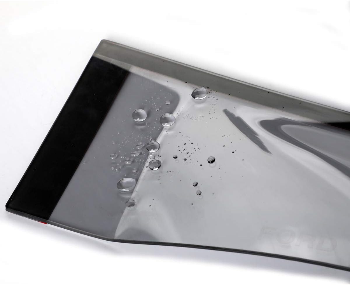 4pcs Outside Mount Style Window Rain Guards Durable Side Wind Deflectors Dark Smoke Nice Window Visors Fit For 2001-2005 TOYOTA RAV4