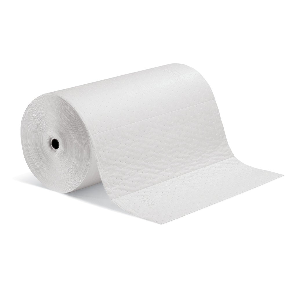 PIG Oil Mat - Oil-Only Absorbent Mat Roll - 1 Roll - 30" x 200' Roll - Absorbs up to 42.5 gallons per Roll - MAT461