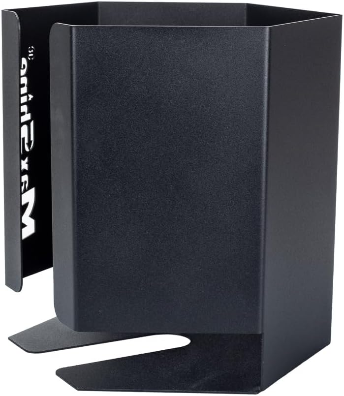 Maxshine 6" Universal Foam Pads Mini Holder – Wall-Mounted Organizer for 6+ Polishing Pads – Durable, Anti-Corrosive Storage for Garage or Mobile Use – Space-Saving Car Care Solution